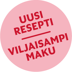 UUSI RESEPTI - VILJAISAMPI MAKU